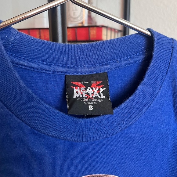 HeavyMetal Vintage Pierced Tattooed Baby Print T-Shirt - Picture 2 of 7